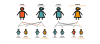 Infographic inheritance of haemophilia